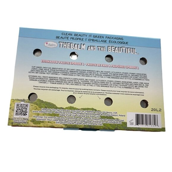 The Balm Cosmetics BNIB theBalm and the Beautiful Eyeshadow Palette in Episode 1 - Picture 6 of 6